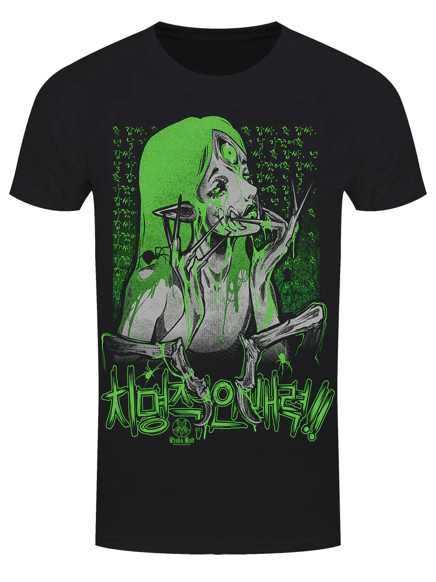 Grindstore - Pinku Kult Venom Black T-Shirt