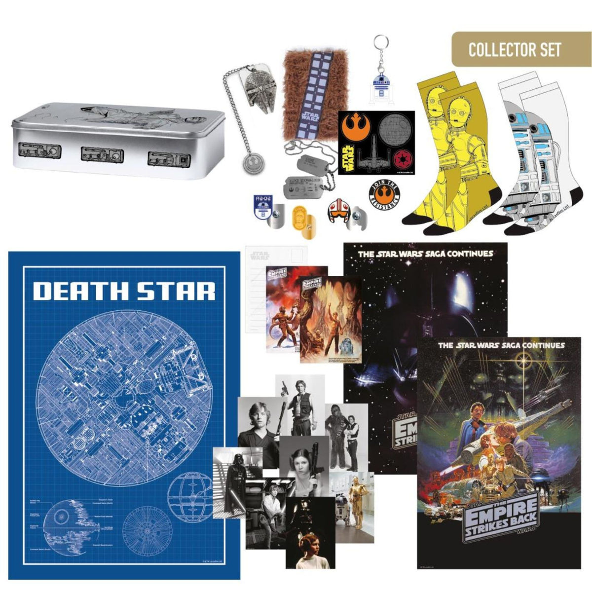 STAR WARS ACCESSORIES AND DECOR SET
