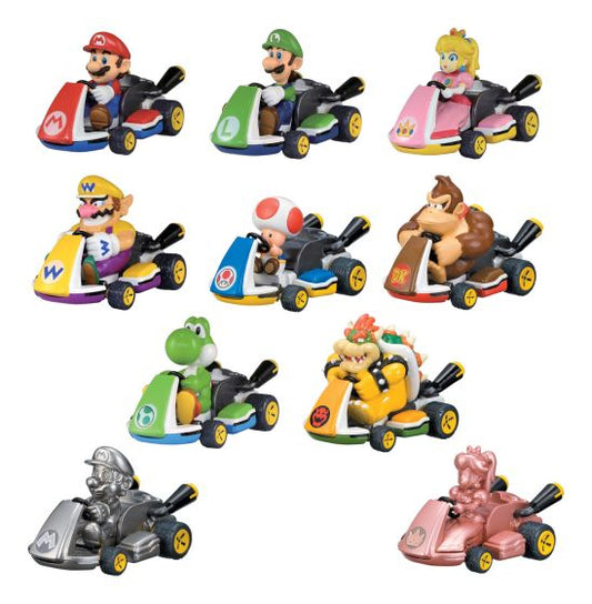 Mario Kart Pull Back Racers 1 Pack CDU