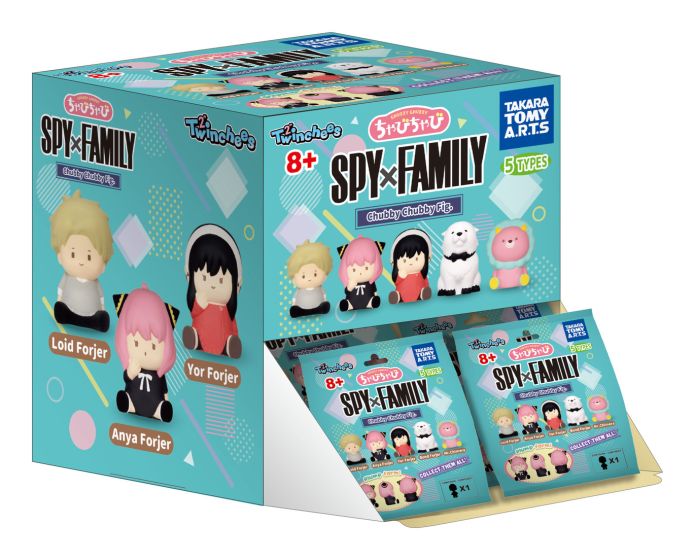 Twinchees Spy X Family Chubby Chubby Figures
