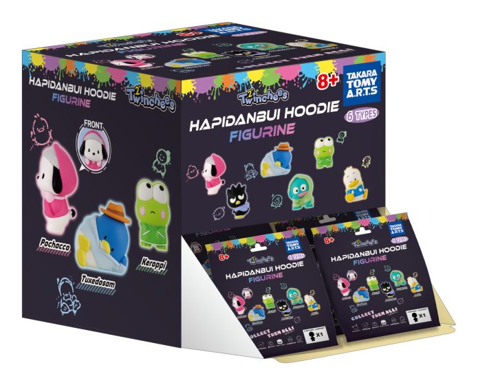 Twinchees Hello Kitty Hapidanbui Hoodie Figures