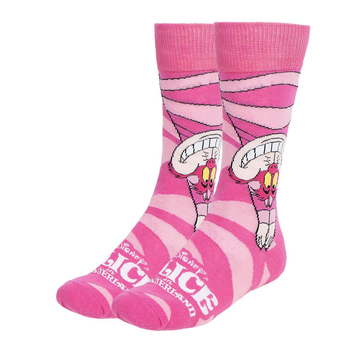 3 PIECES SOCKS SET DISNEY CHESHIRE CAT