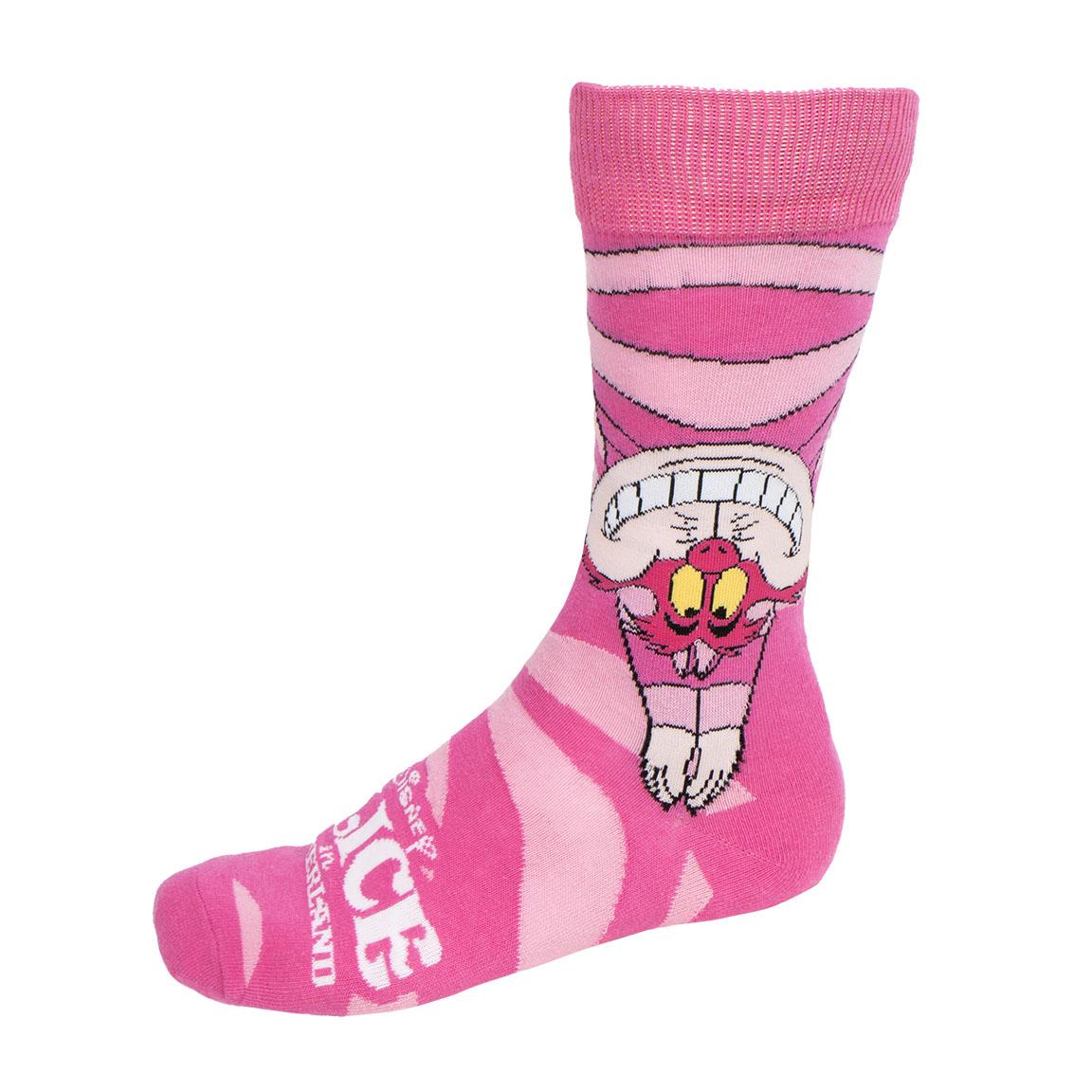 3 PIECES SOCKS SET DISNEY CHESHIRE CAT