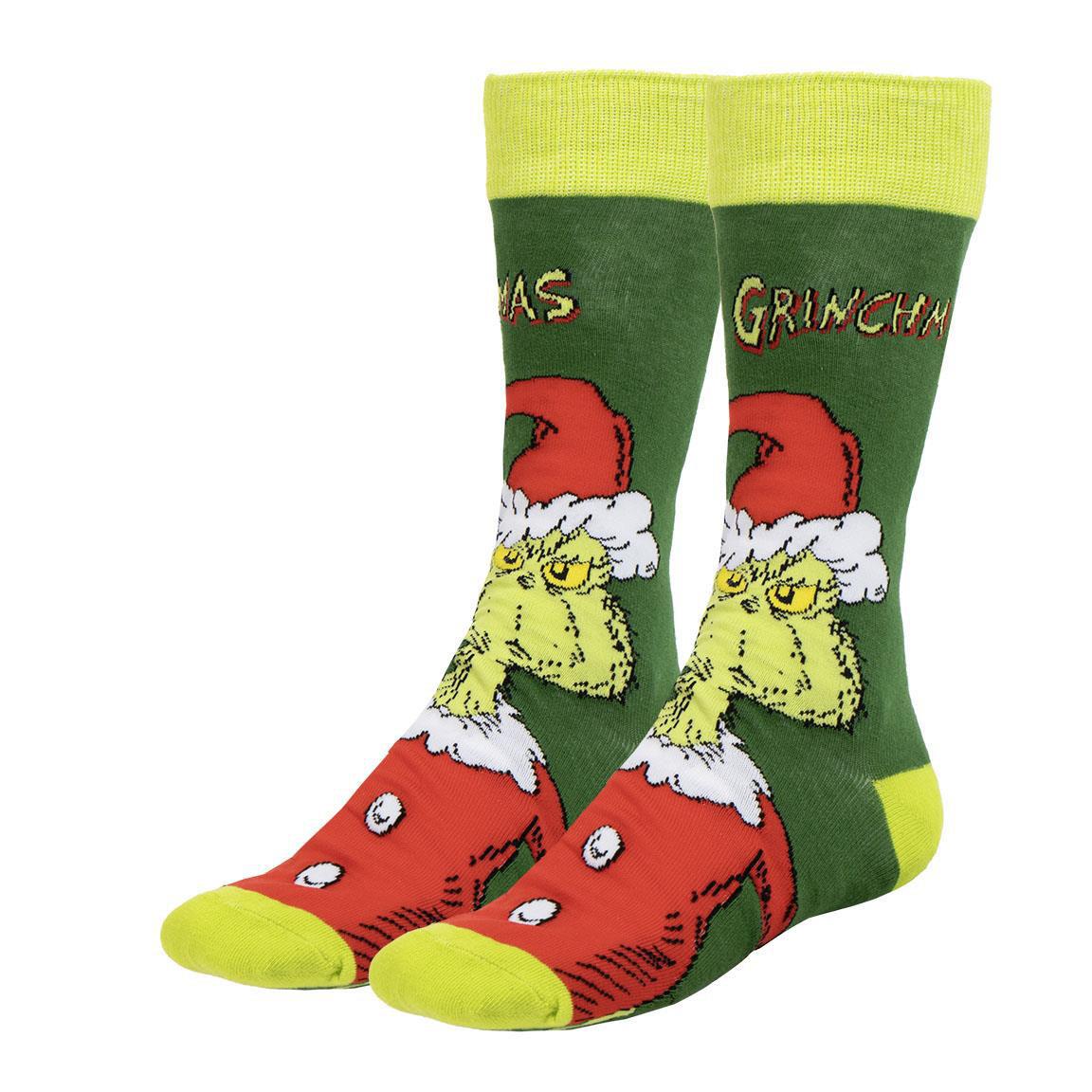 3 PIECES SOCKS SET GRINCH