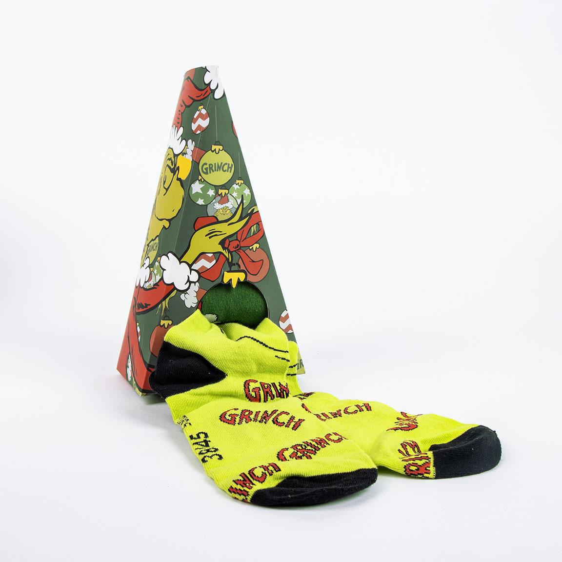 3 PIECES SOCKS SET GRINCH