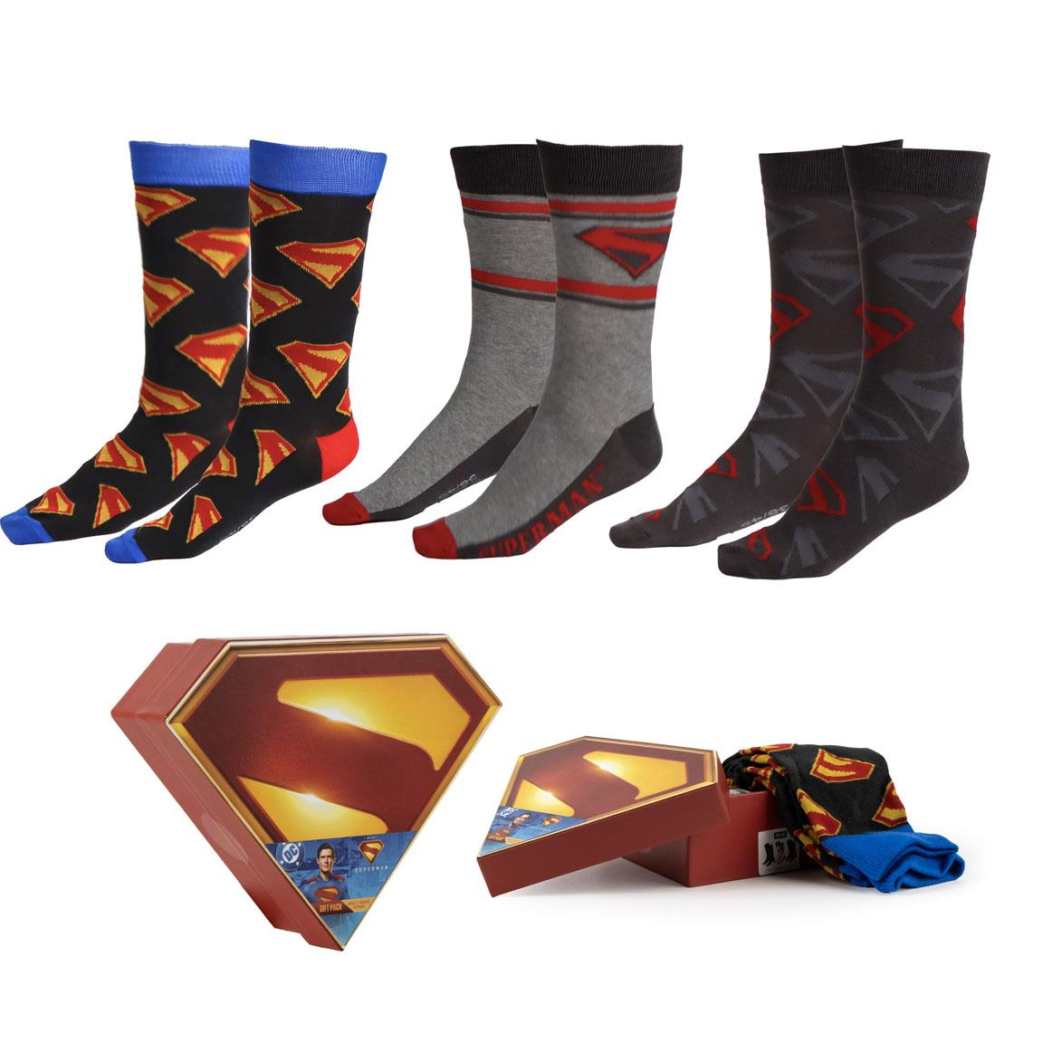 3 PCS SOCKS SET SUPERMAN