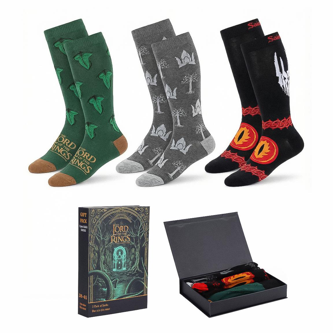 SOCKS PACK 3 PIECES LORD OF THE RINGS