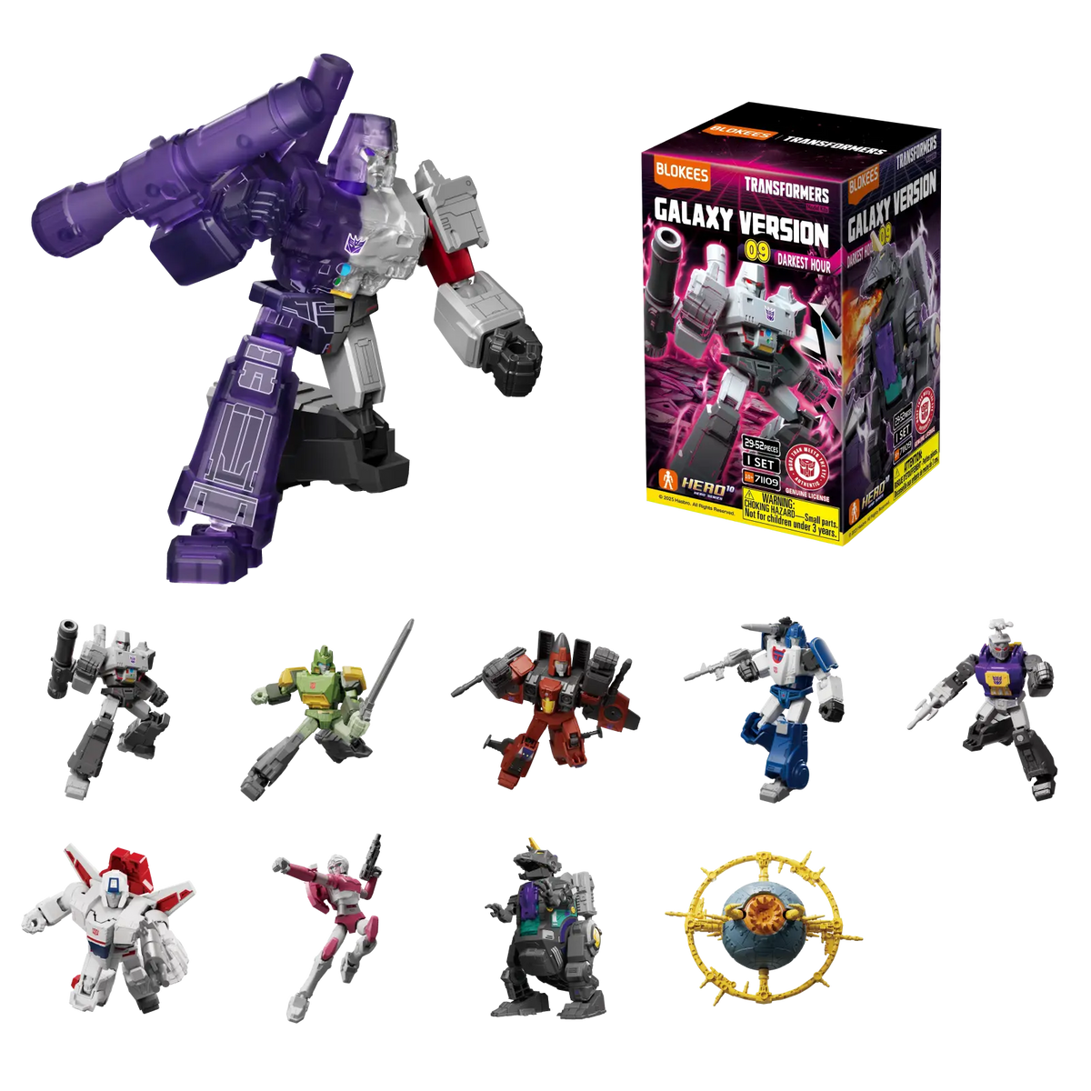 Blokees Transformers Galaxy Version 09 Darkest Hour Model Kit