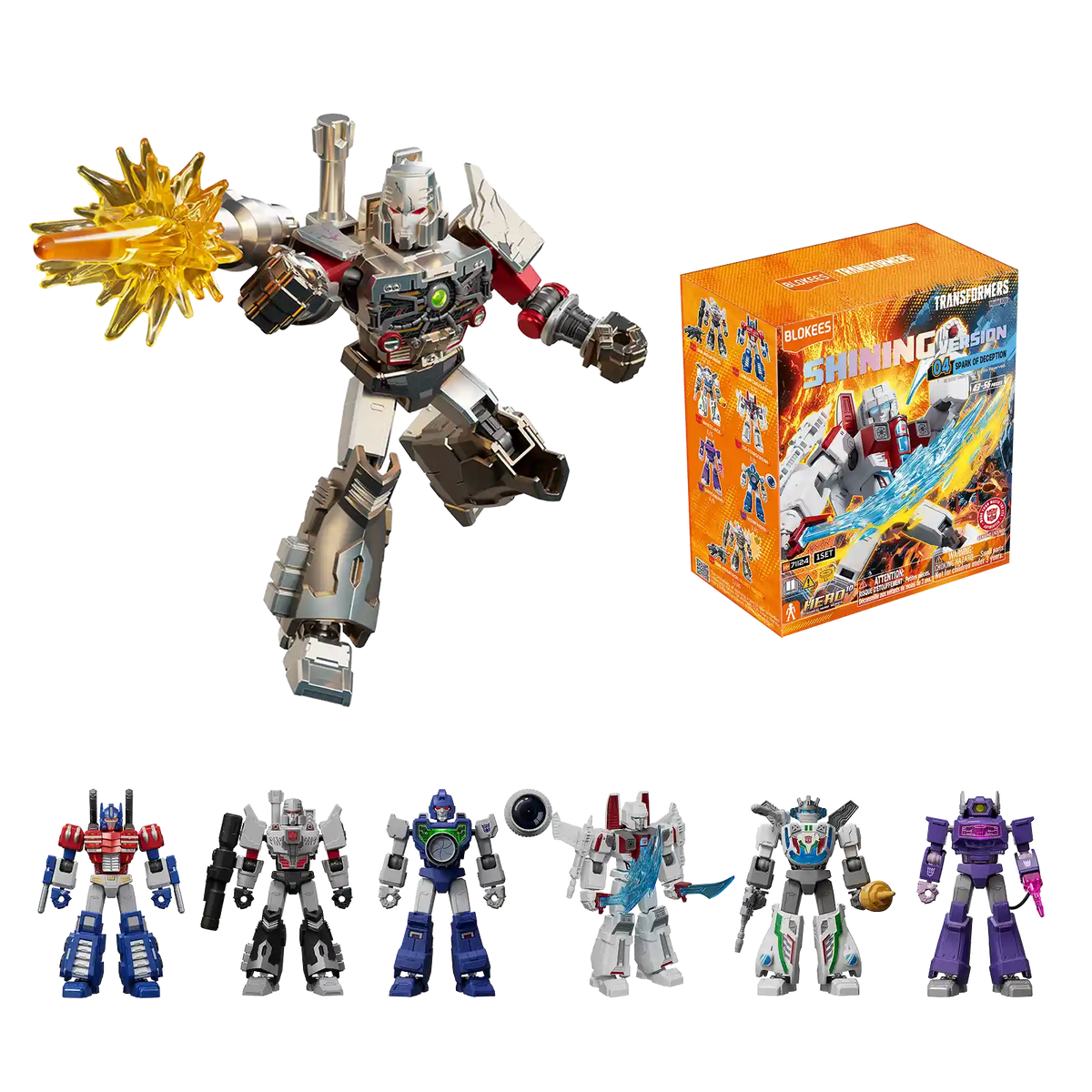 Blokees Transformers Shining Version 04 Spark of Deception