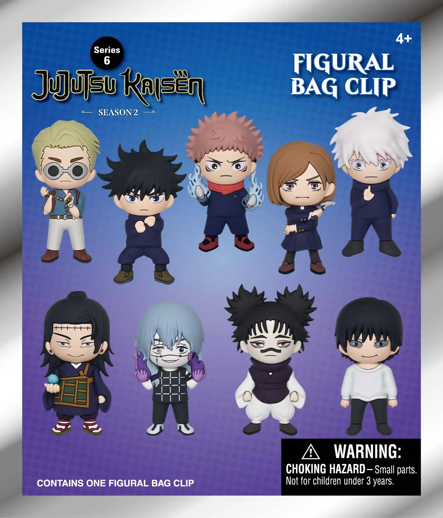 Jujutsu Kaisen Series 6 Bag Clips Mystery Blind Bag