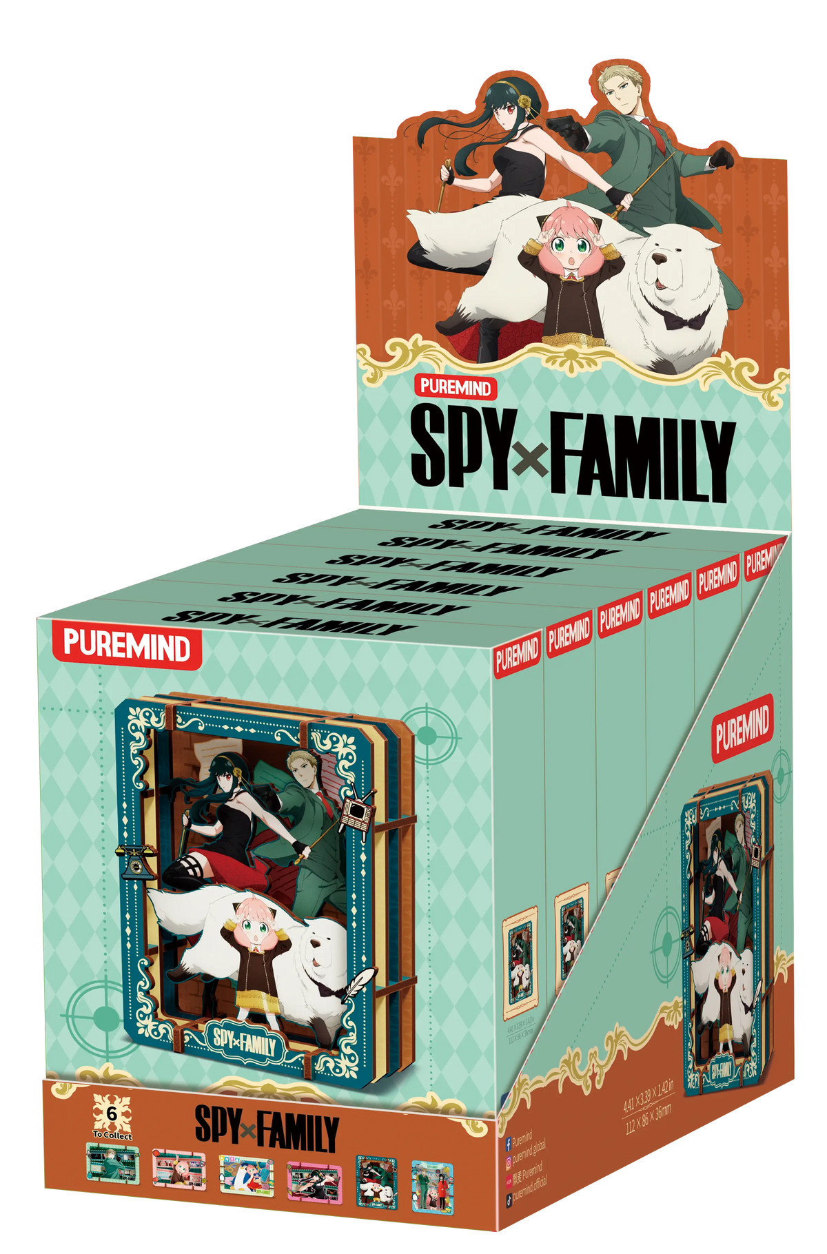 SPY Family-Wooden Gallery-S-Family Mission (Blind Box)