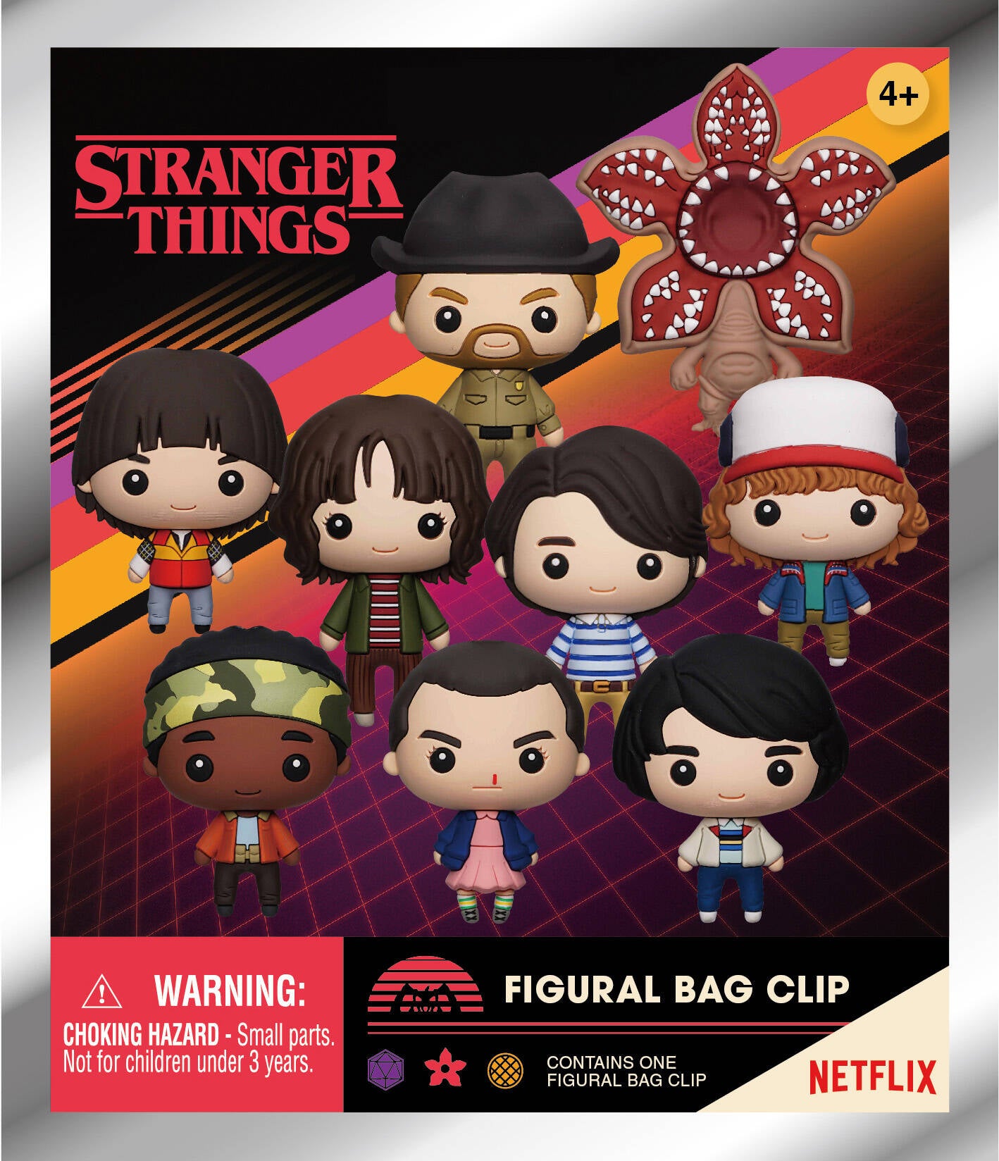 Stranger Things Series 1 Bag Clips