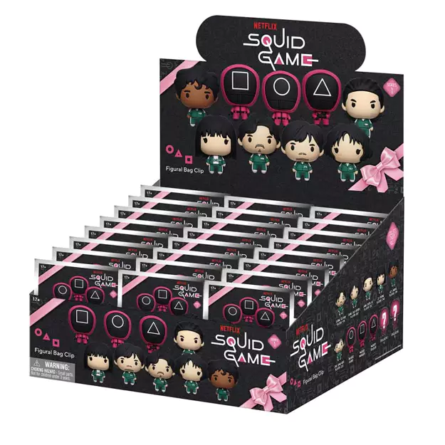 Squid Game Series 1 Bag Clips Mystery Blind Bag
