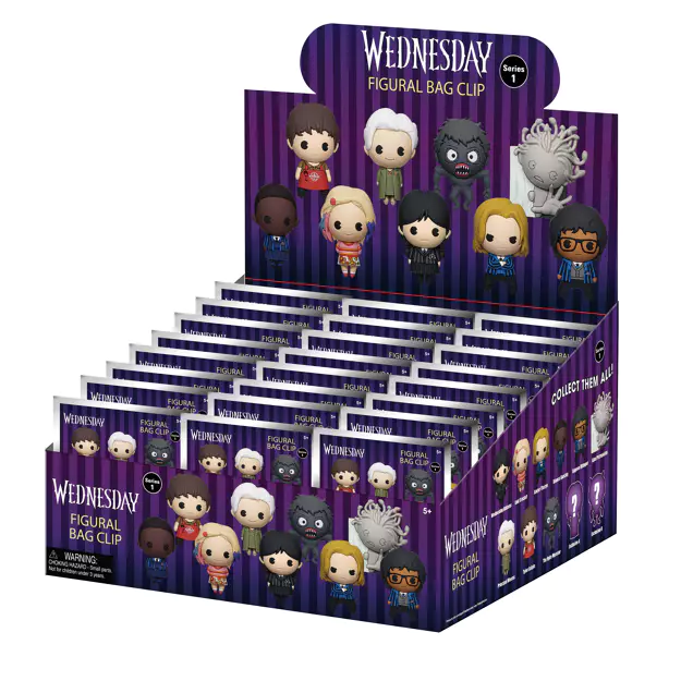 Wednesday Series 1 Bag Clips Mystery Blind Bag