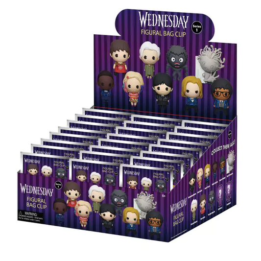 Wednesday Series 1 Bag Clips Mystery Blind Bag