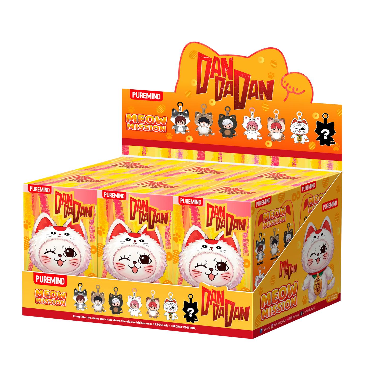DanDaDan Vinyl Plush Meow Mission (Blind Box)