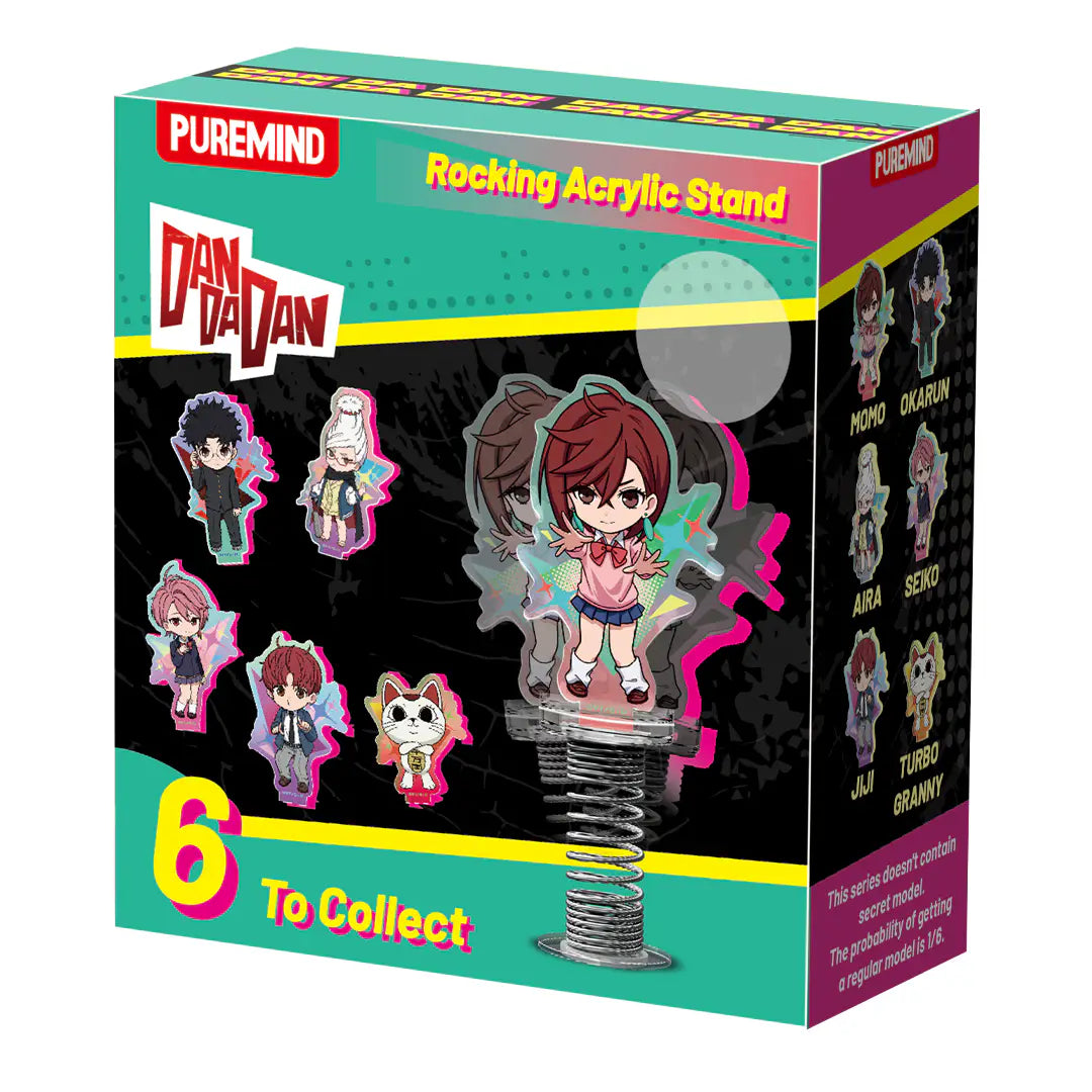 DanDaDan Acrylic Stand-Steamwave Dot Spring Rocking Stand (Blind Box)