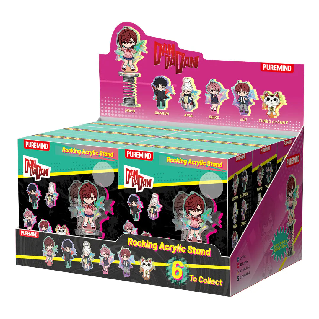 DanDaDan Acrylic Stand-Steamwave Dot Spring Rocking Stand (Blind Box)