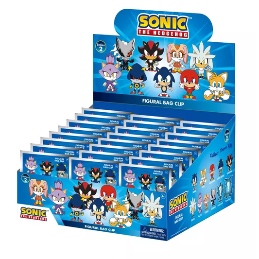 Sonic Series 2 Bag Clips Mystery Blind Bag