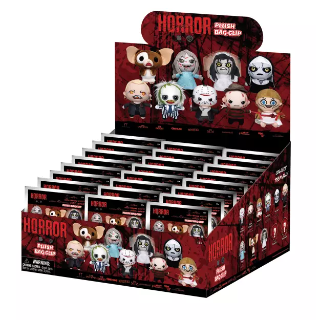 WB Horror Plush Bag Clips Mystery Blind Bag