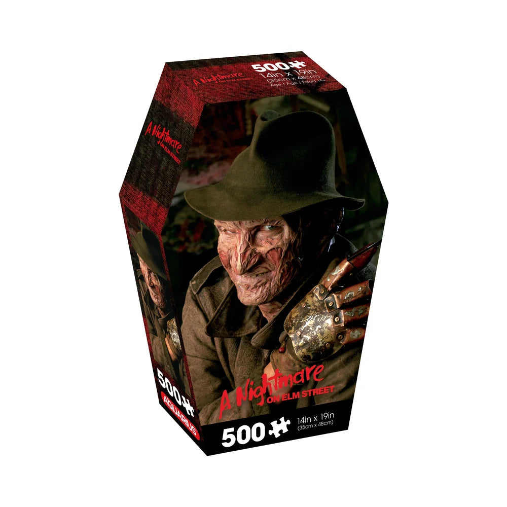 A Nightmare on Elm Street Coffin Box 500 Piece Jigsaw Puzzle