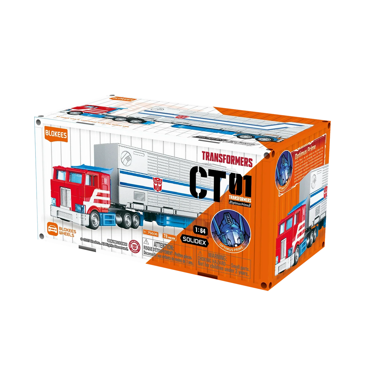 Blokees Wheels | Transformers CT01 Optimus Prime Model Kit