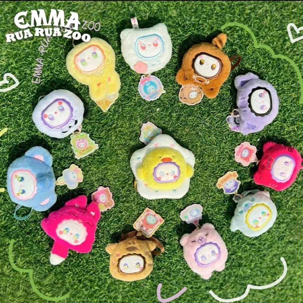 Emma Rua Rua Zoo Keychain Scented Plush