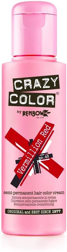 Crazy Colour Renbow Semi-Permanent Hair Colour Dye