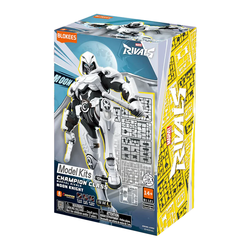 MARVEL RIVALS™ CHAMPION CLASS 10 MOON KNIGHT™ MODEL KIT | BLOKEES