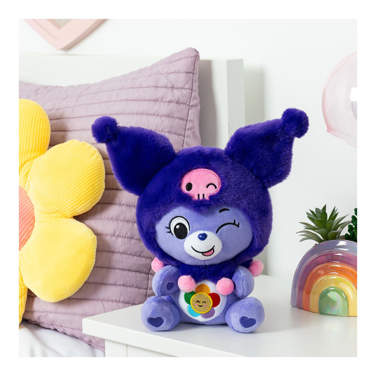 Care Bears 25cm - Kuromi as Harmony Bea