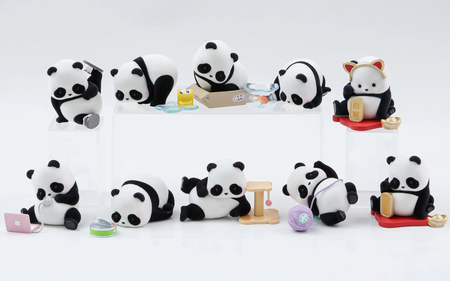 Panda Roll Blind Box Figures Assortment Panda As A Cat 7 cm