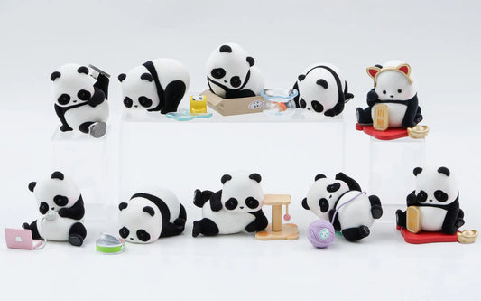 Panda Roll Blind Box Figures Assortment Panda As A Cat 7 cm