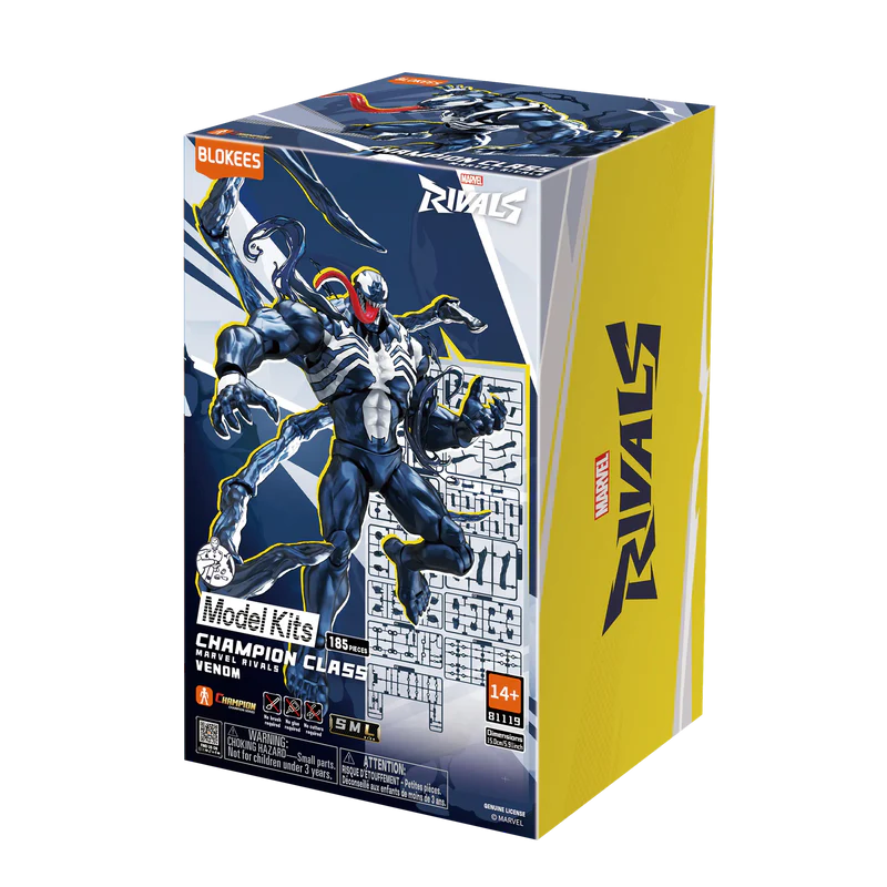 Marvel Rivals Champion Class 07 Venom Model Kit | Blokees