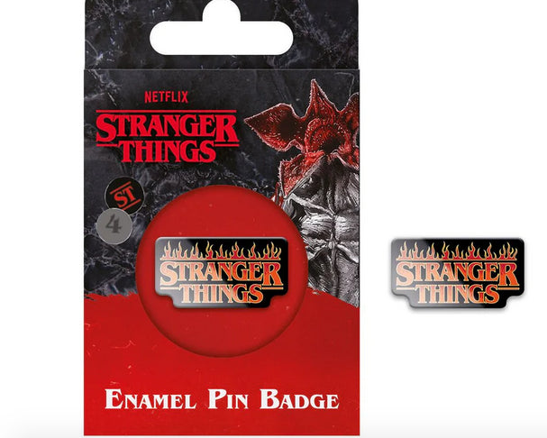 Stranger Things Enamel Pin Badge