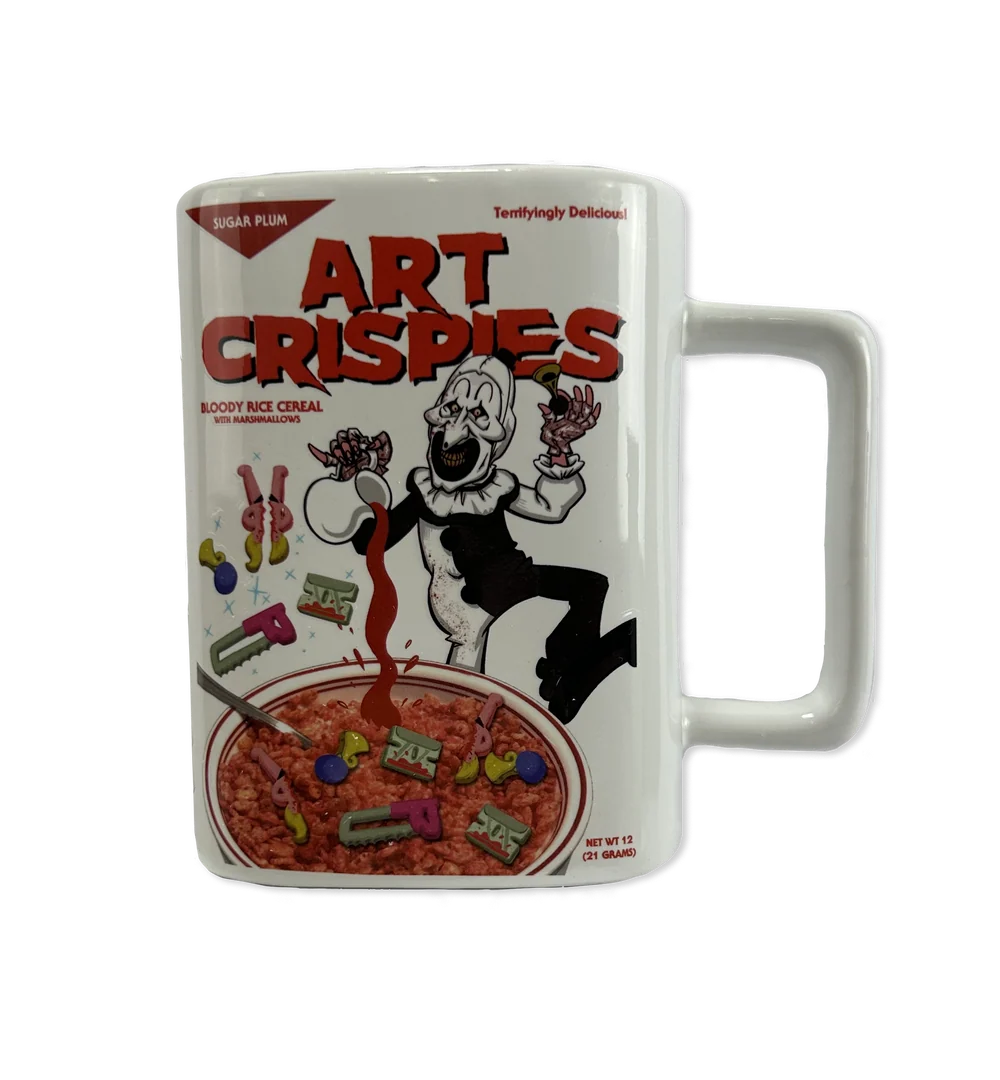 Terrifier Art Crispies 3D Ceramic Mug