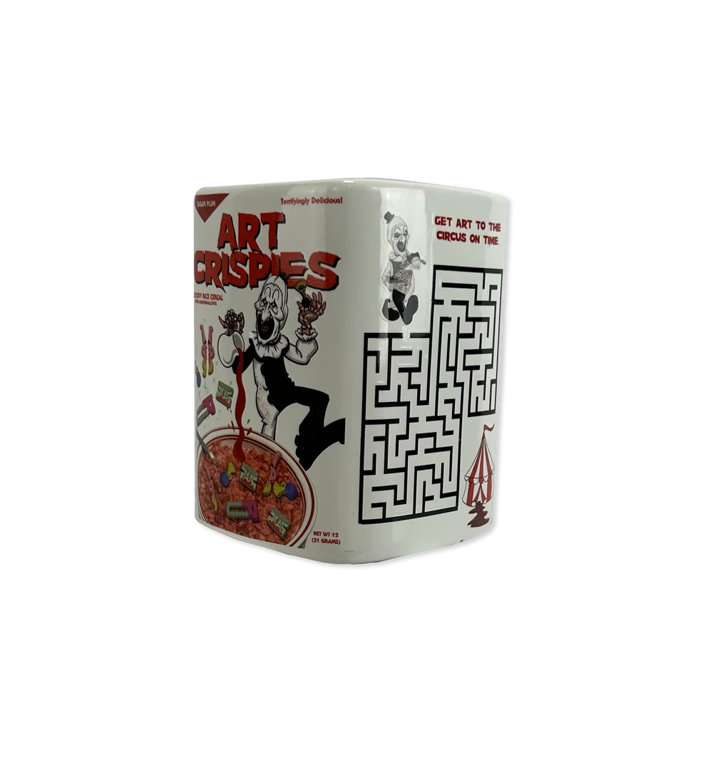 Terrifier Art Crispies 3D Ceramic Mug
