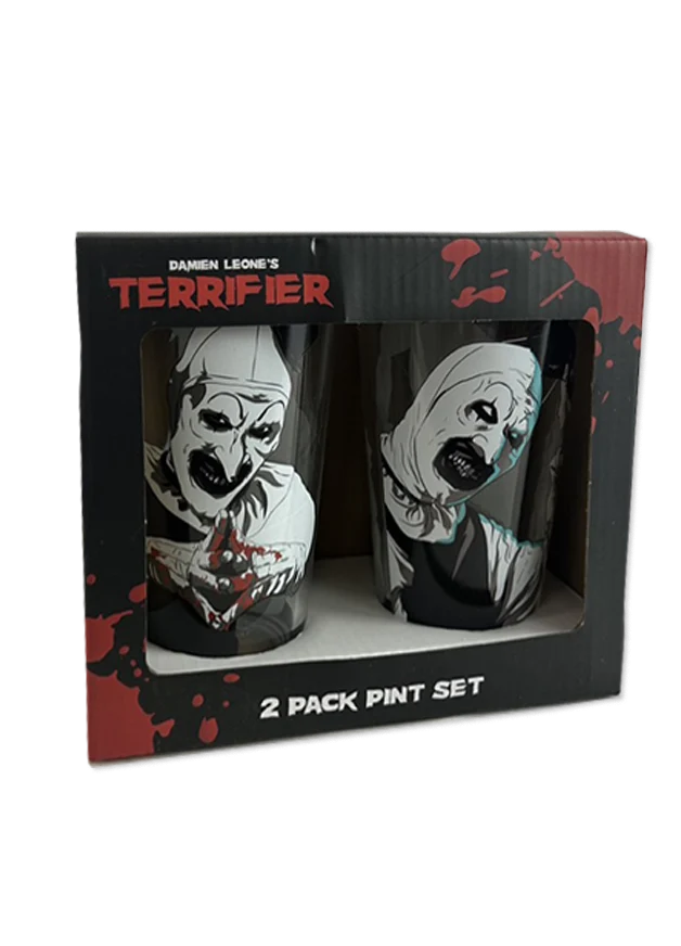 Terrifier 2 Glass Pack 16oz / 500ml