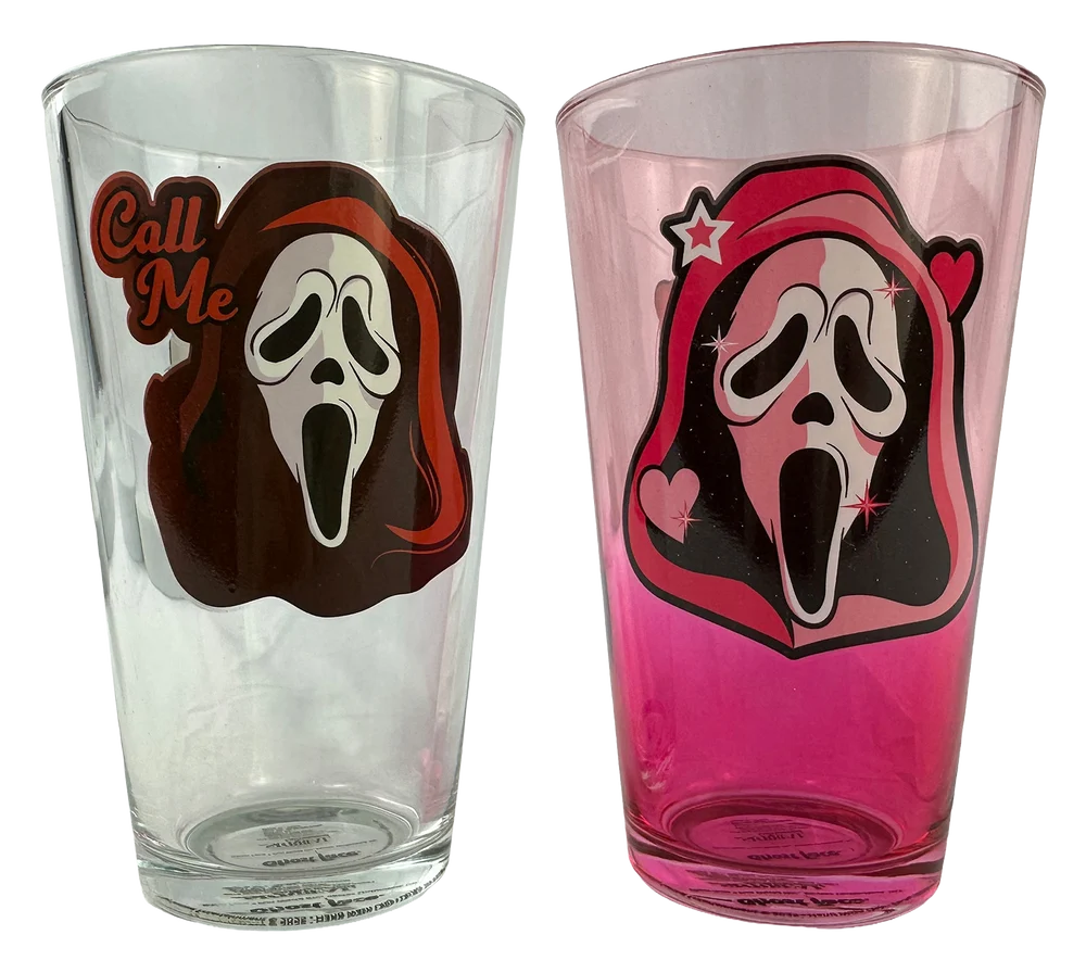 Ghost Face 2 Glass Pack 16oz / 500ml