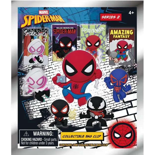 Spider-Man Classic Series 2 Bag Clips Blind Bag