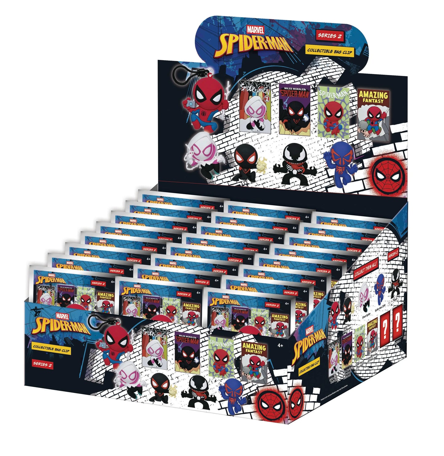 Spider-Man Classic Series 2 Bag Clips Blind Bag