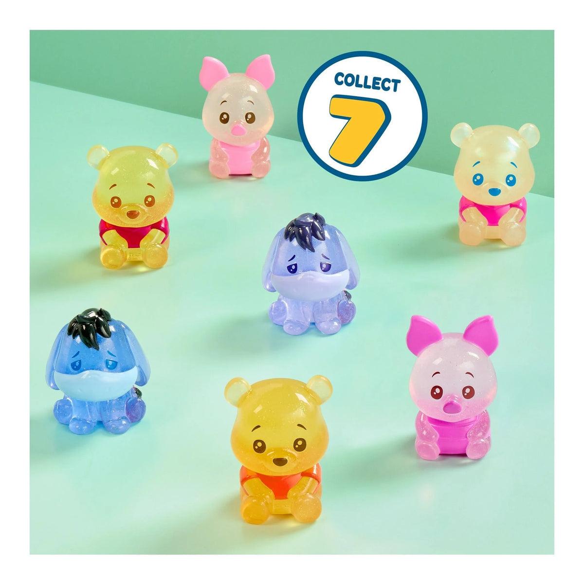 Winnie the Pooh Bear-y Squishy Figures