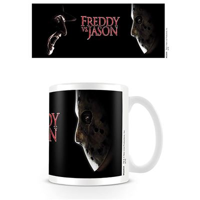 Freddy Vs Jason (Face Off) Mug