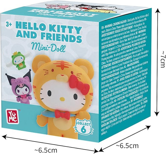 YuMe Hello Kitty and Friends 5cm Mini-Doll Forest Friends Series