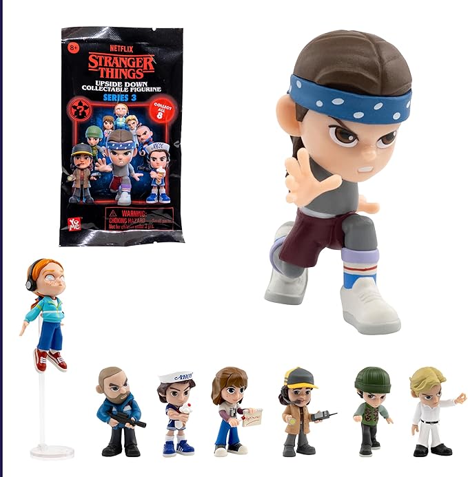 YuMe Stranger Things 2.5" Mini Figure Collectable Upside Down Series 3 Blind Bag