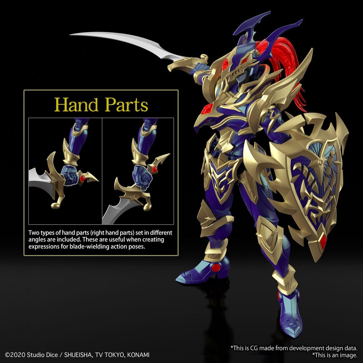 Yu-Gi-Oh! Black Luster Soldier Model Kit