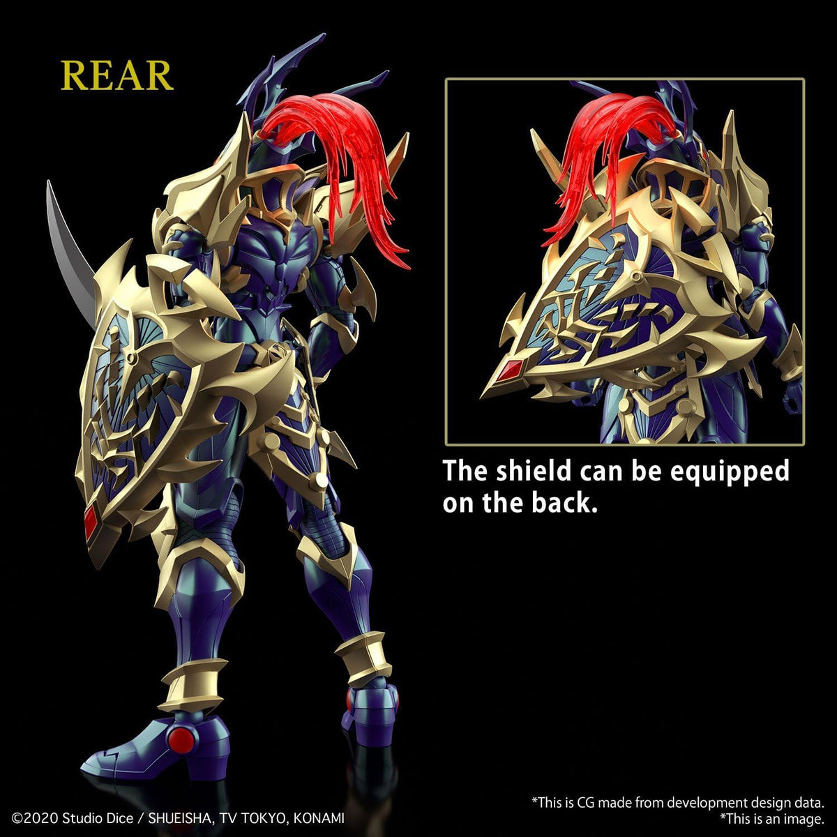 Yu-Gi-Oh! Black Luster Soldier Model Kit