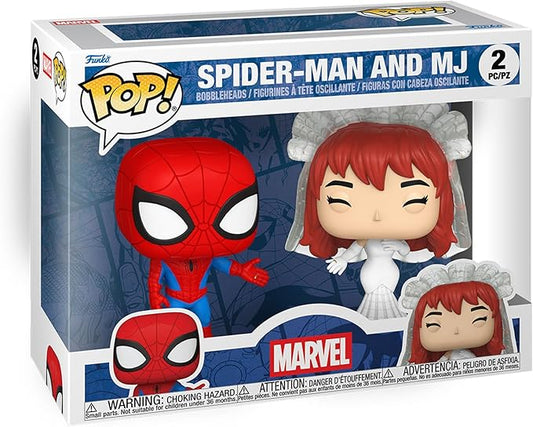 Funko POP! Marvel: Superhero Couples - Spider-Man & MJ