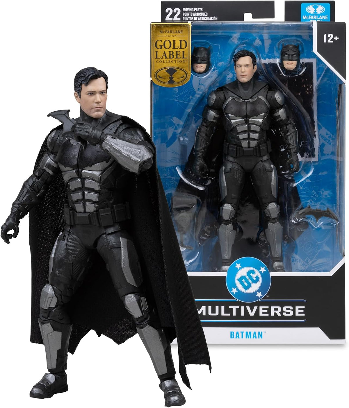 DC  Multiverse Justice League Batman Gold Label Figure