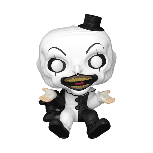 POP MOVIES TERRIFIER ART THE CLOWN SITTER VIN FIG