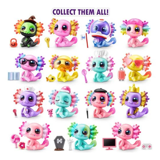 5 Surprise A-Lot-A Axolotls Blind Box